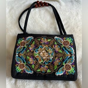 Embroidered Tote